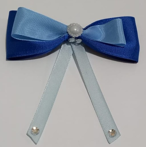 Lazo Azul Doble Elegante 2