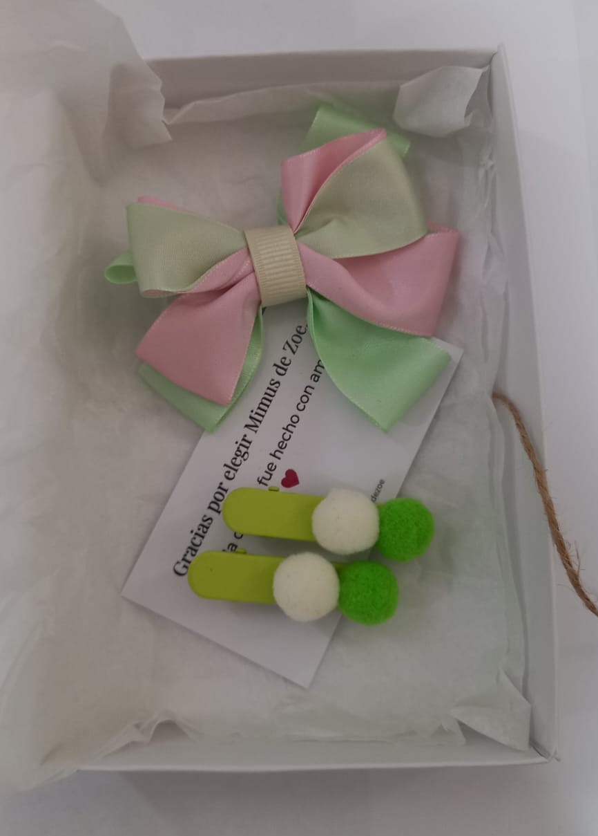 Encanto Pascua Rosa & Verde