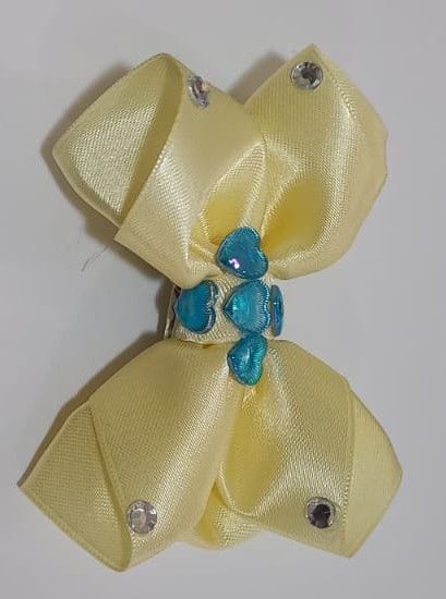 Lazo Amarillo Corazones 2