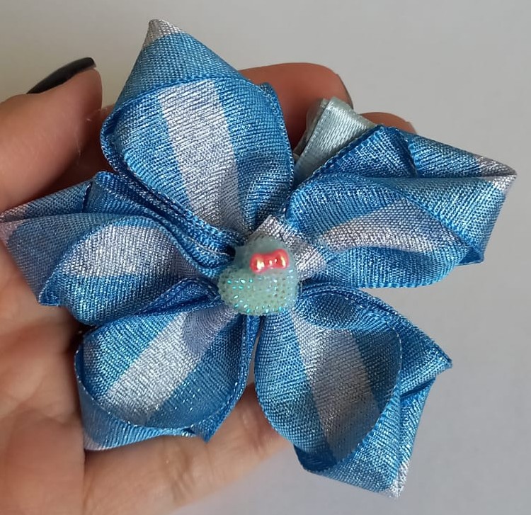 Kit lazo boutique + hebillas decoradas 5