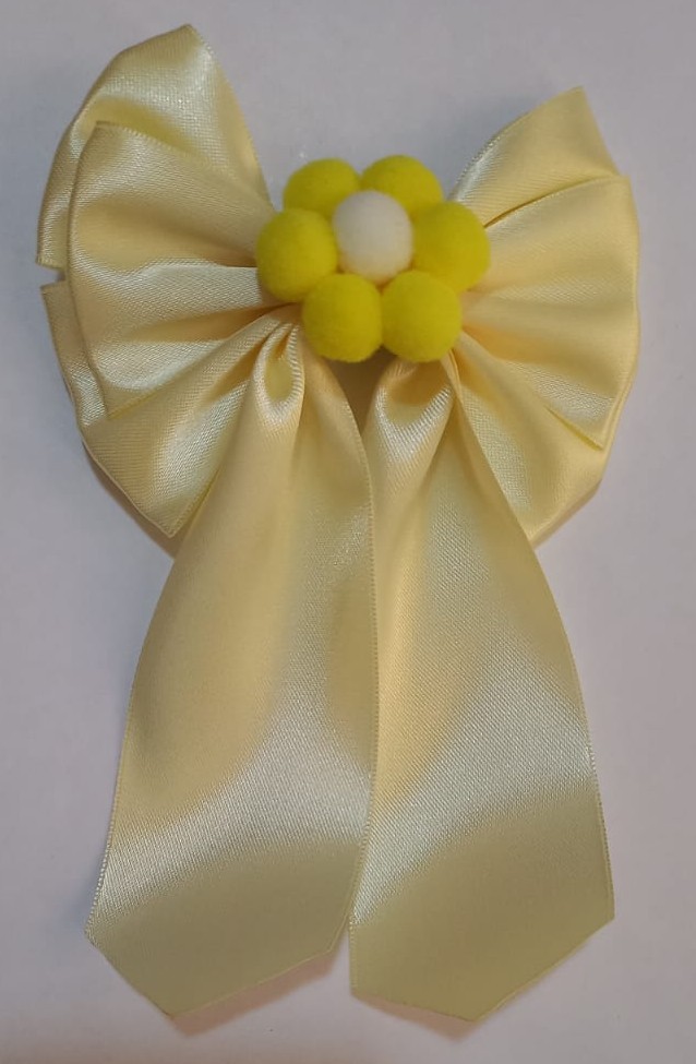 Lazo Amarillo con Flor 3