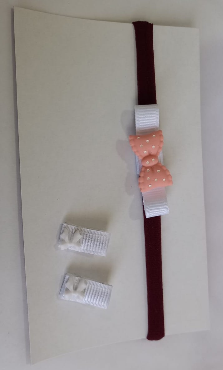 Kit Vinchas + Hebillas Rosa Encanto 4