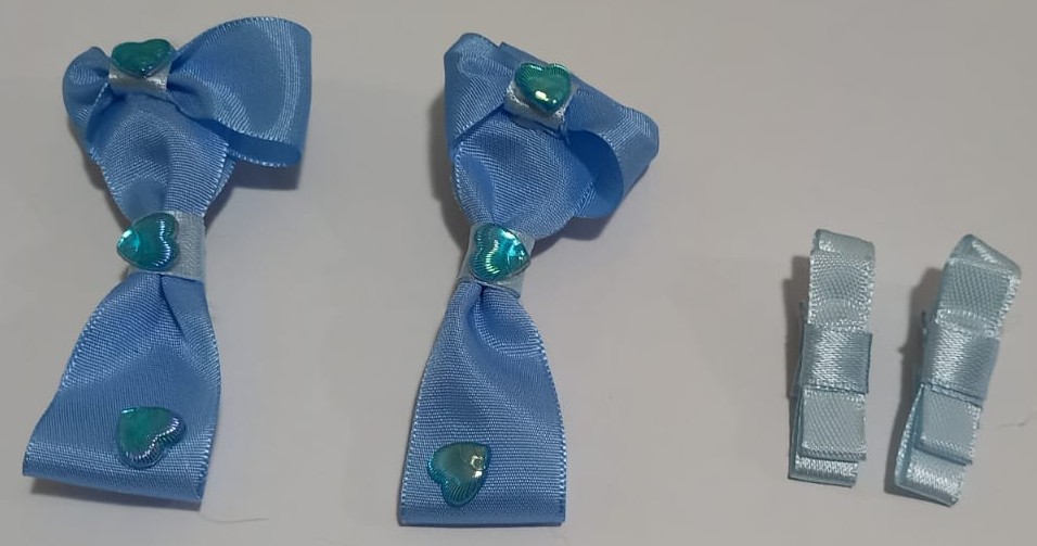 Lazo Azul Corazón 2