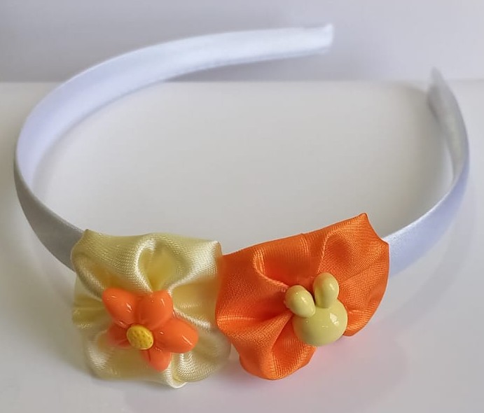 Set Vincha Floral Conejito 4