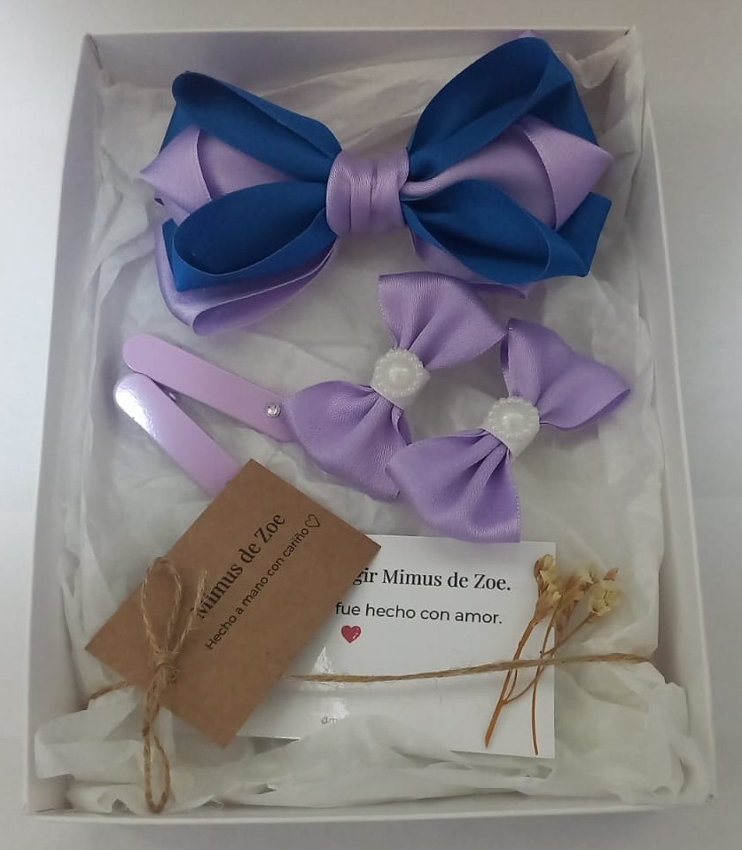 Set Ceremonia Lavanda Azul